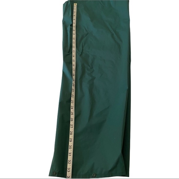 L.L. Bean Green 100% PVC Outer Nylon Inner Rain Snow Pants Men’s Size XXL - Picture 9 of 9